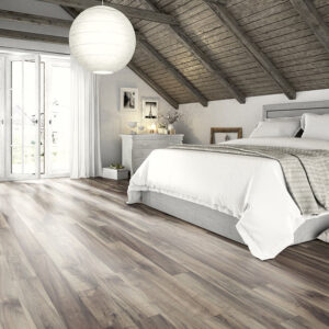 Porcelanato Gris Claro para Dormitorio: Luminosidad y Modernidad