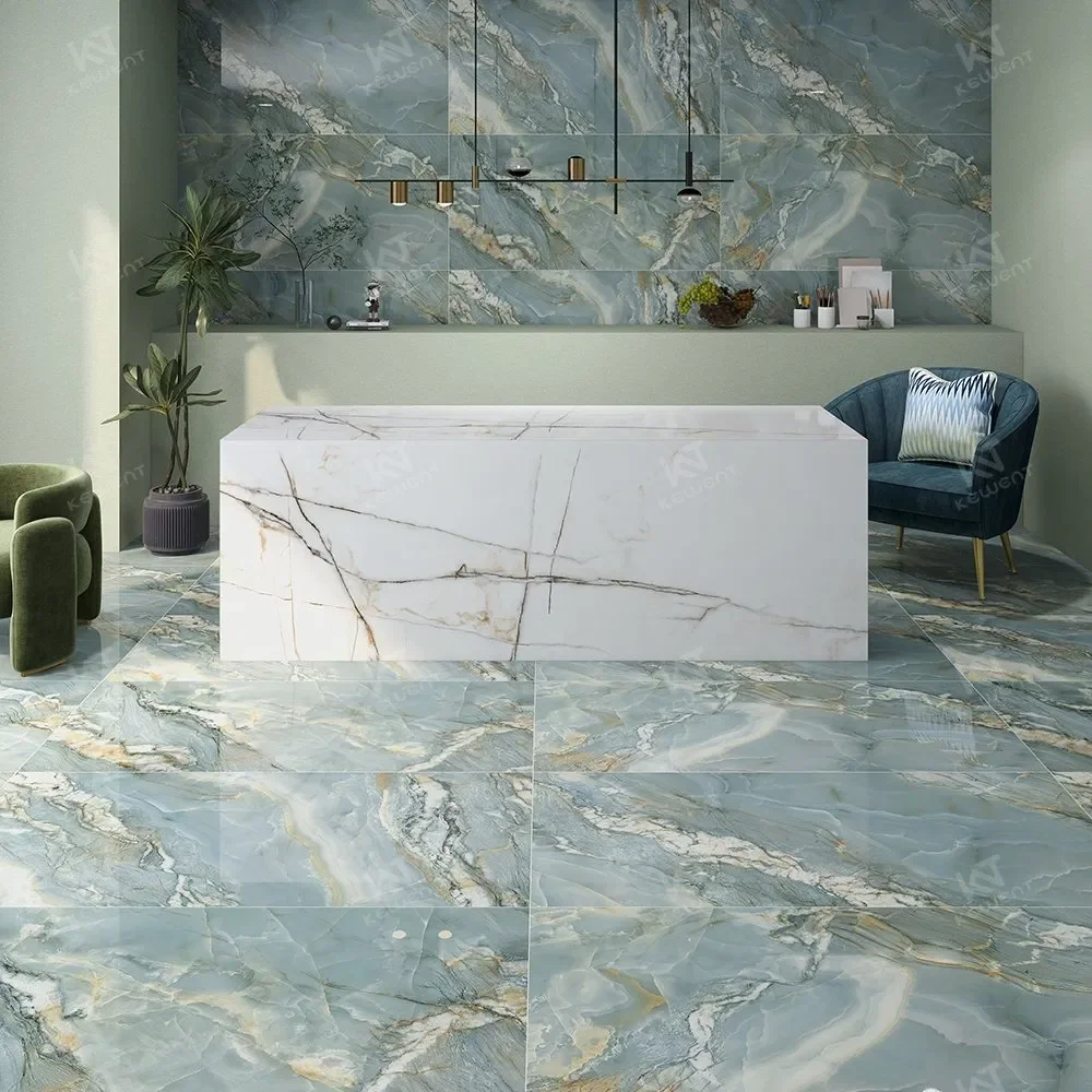 Porcelanato Marmolizado Blanco – Hall2