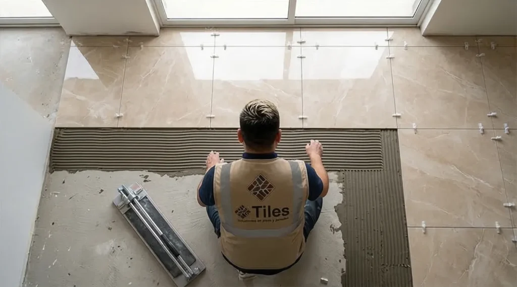 Instalación de porcelanato en Huamancaca Chico, Huancayo